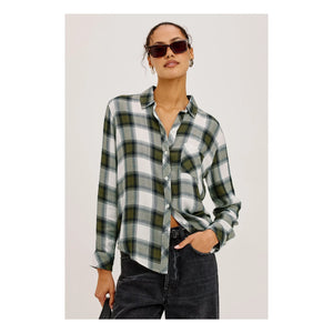 Rails - Hunter plaid shirt | Olive