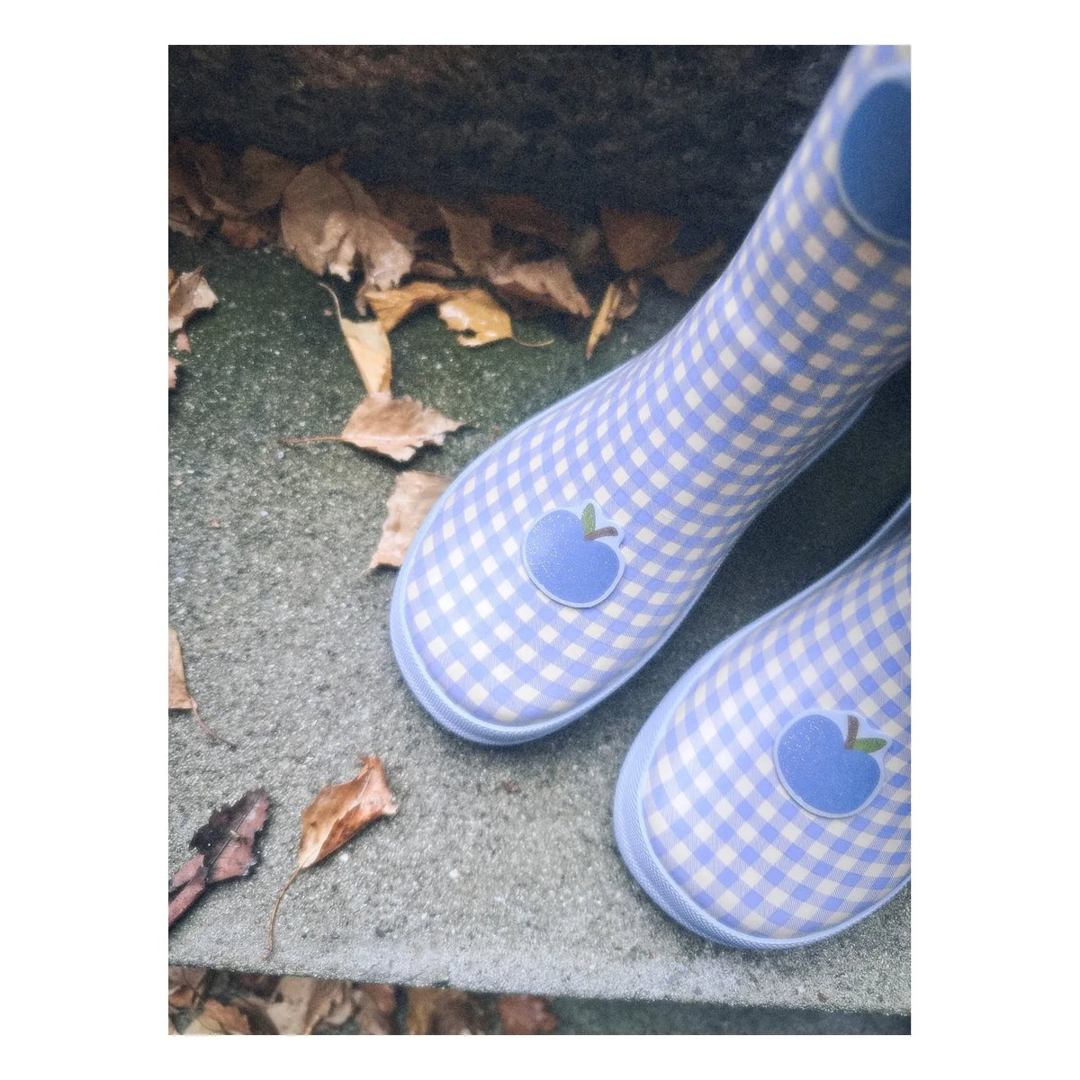 Flöss - Misty Apples Rain Boots | Blue