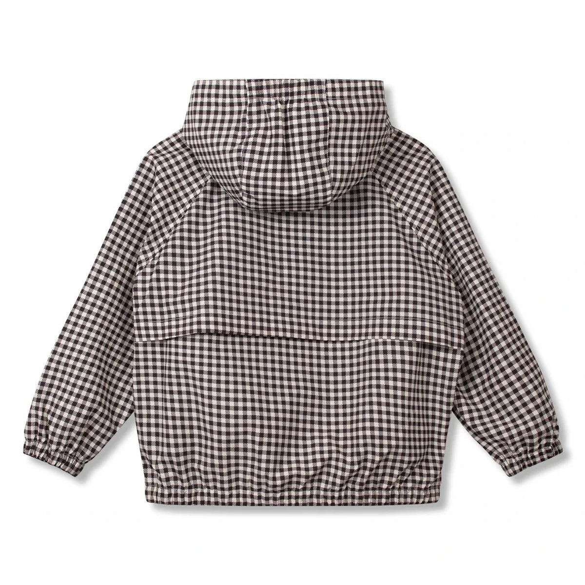 Wynken - Vichy Windbreaker Jacket | Black