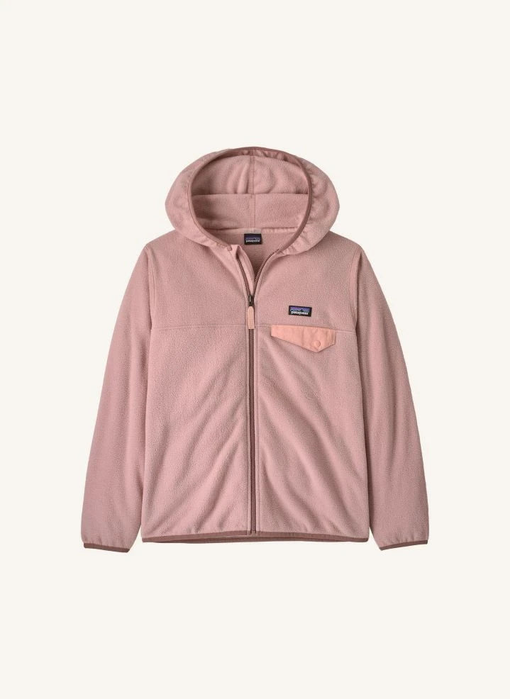 Patagonia - Micro D Snap-T Fleece Jacket Made from Recycled Fibers | Pale Pink