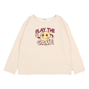 Búho - Play The Game T-Shirt Organic Cotton | Beige