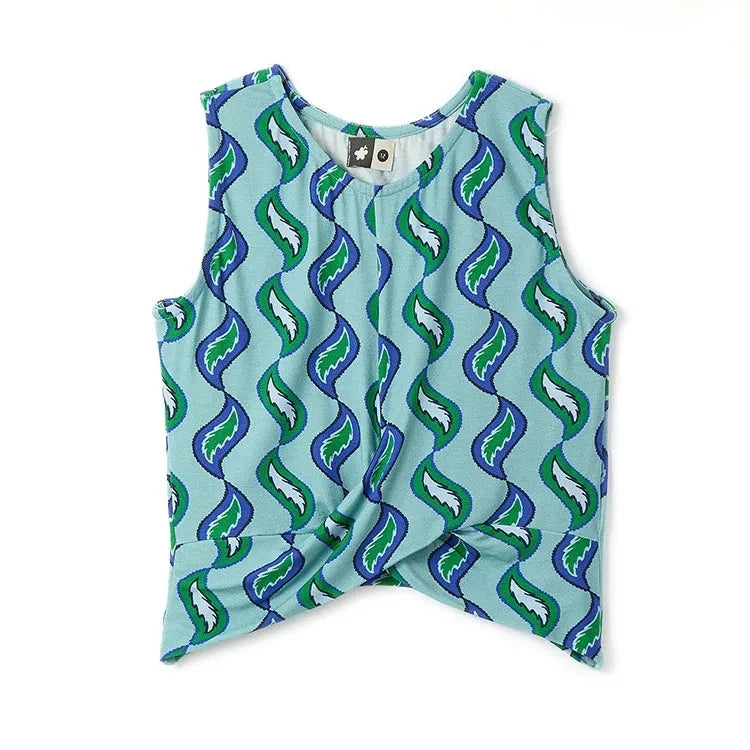 Fabula - Leaf Dance T-Shirt | Blue