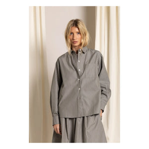 Smallable Woman - Cinnamon Striped Shirt | Gray