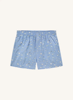 Pockies - "Clouds" Boxer Shorts | Light Blue