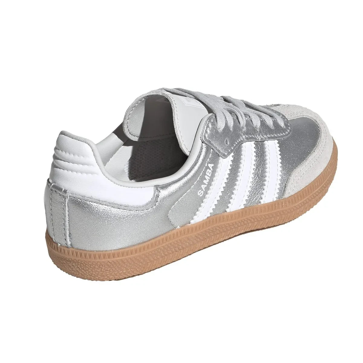 Adidas - Lace-up Samba OG Sneakers | Silver