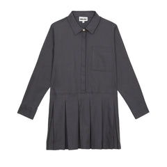 Smallable Kid - Crown shirt dress | Dark gray