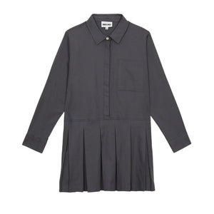 Smallable Kid - Crown shirt dress | Dark gray