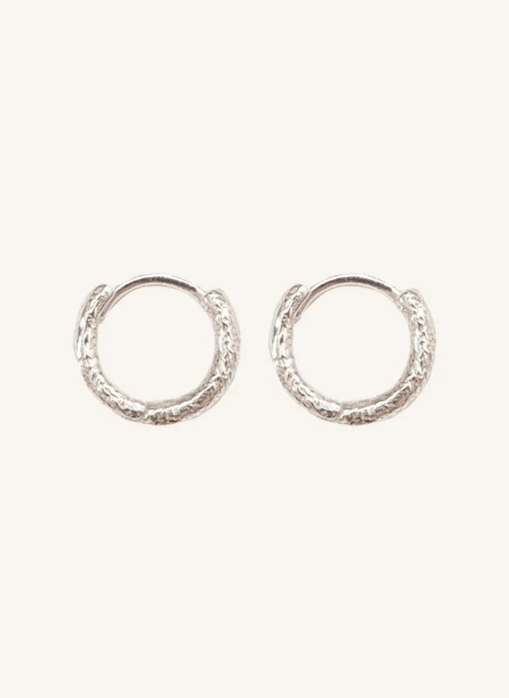 Alhaja - Creoles Flamenco S | Silver