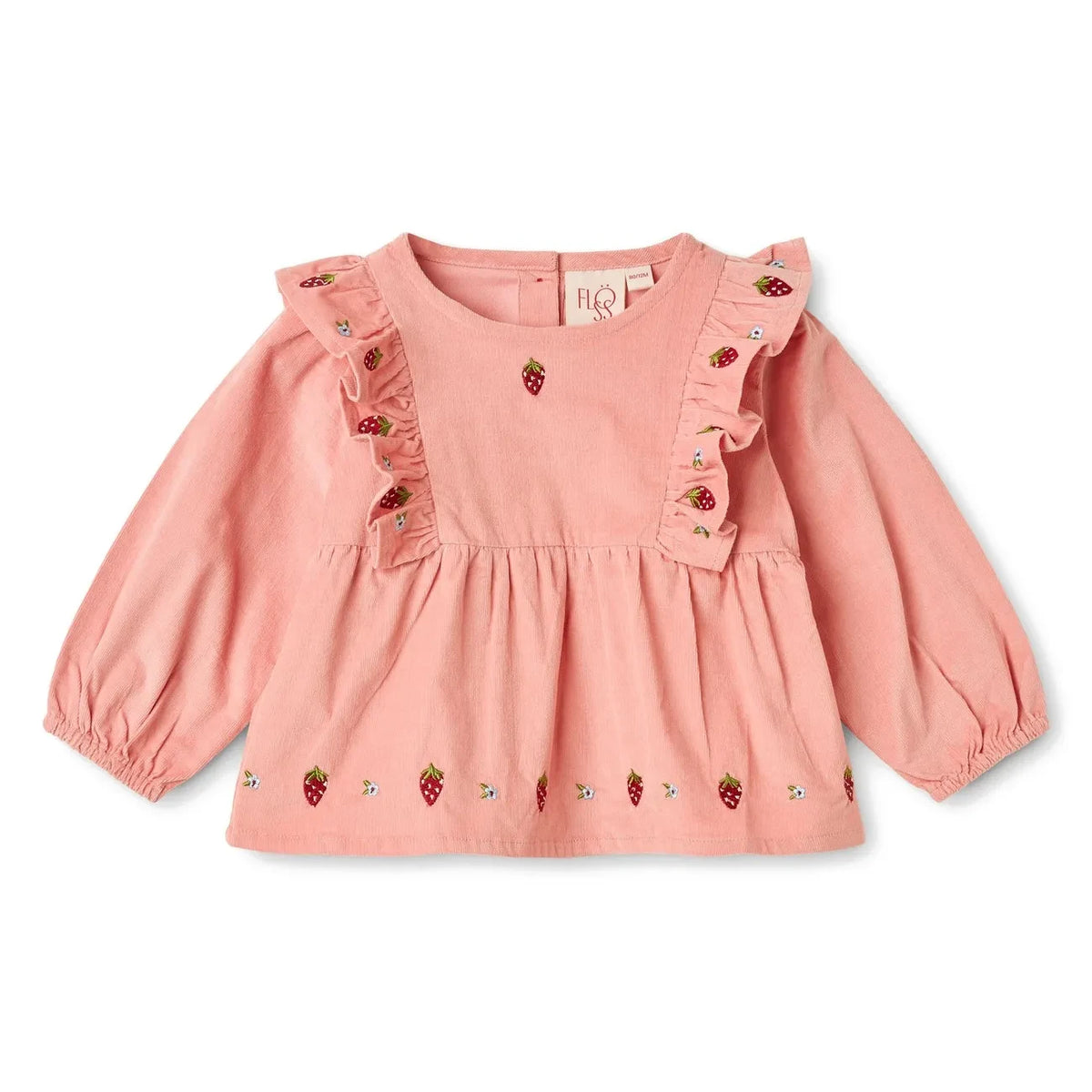 Flöss - Belle Fraises Blouse | Pink