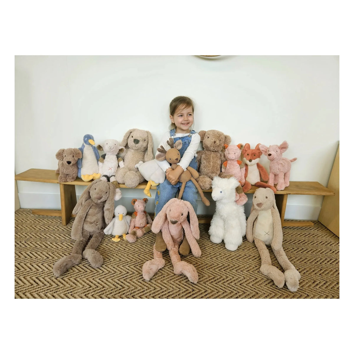 Happy Horse - Richie Bunny Plush | Dust Pink