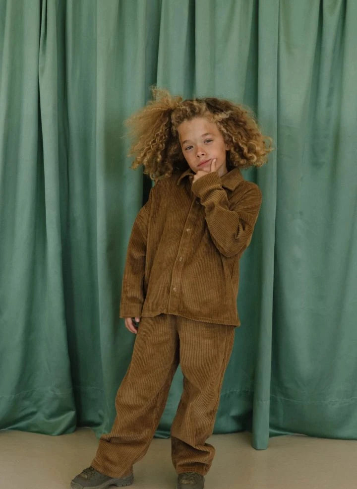 We Are Kids - Johnny Velvet Shirt | Brown
