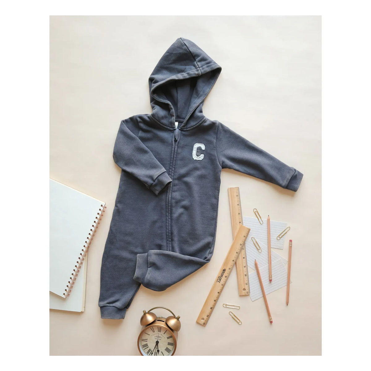 Rylee + Cru - Hooded Jumpsuit | Navy