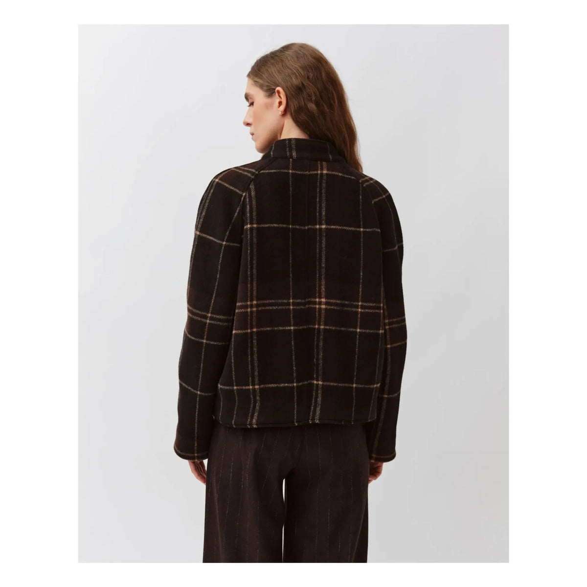 Diega - Bravo Wool Coat | Chocolate
