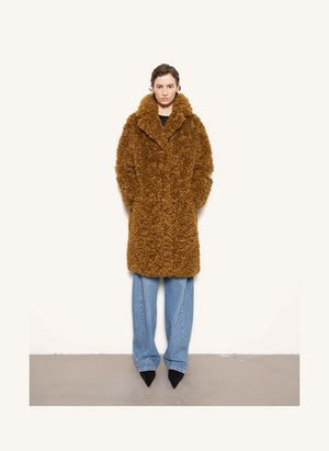 Stand Studio - Camille Cocoon Coat | Hazel