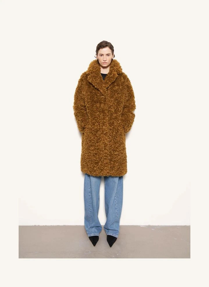 Stand Studio - Camille Cocoon Coat | Hazel