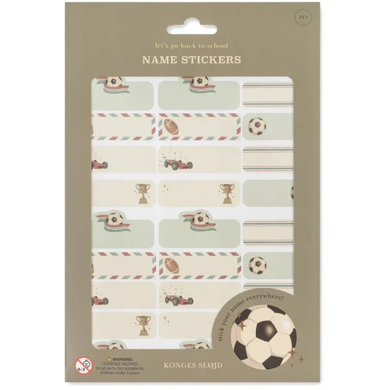 Konges Sløjd - Kick It Sticker Set