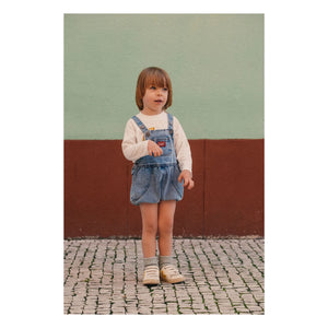 Favorite People - Old Denim Overalls | Blue
