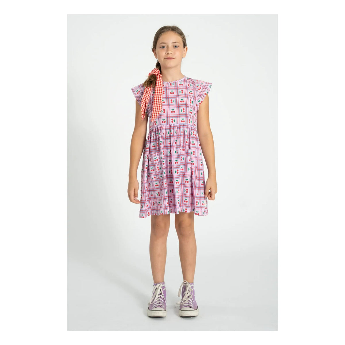 Piupiuchick - Cherry Dress | Lilac