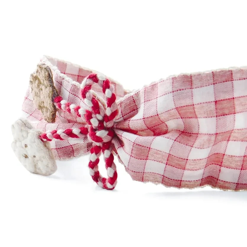 Gingersnaps - Malta Check Bandeau | Red