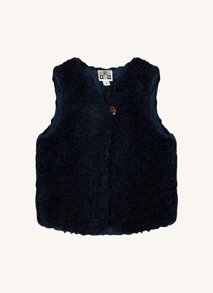 Bonton - Teddy Beti jacket | Navy