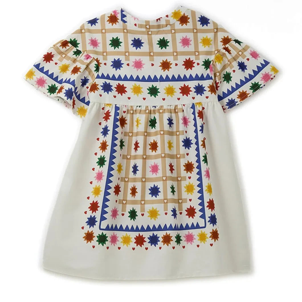 Fabula - Floral Dress | White