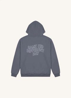 Cos I Said So - Same Kid Organic Cotton Hooded Sweatshirt | Gray