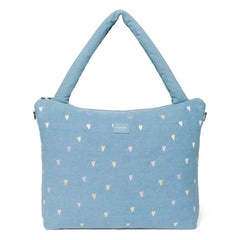 Studio Noos - Hearts Denim Baby Diaper Bag