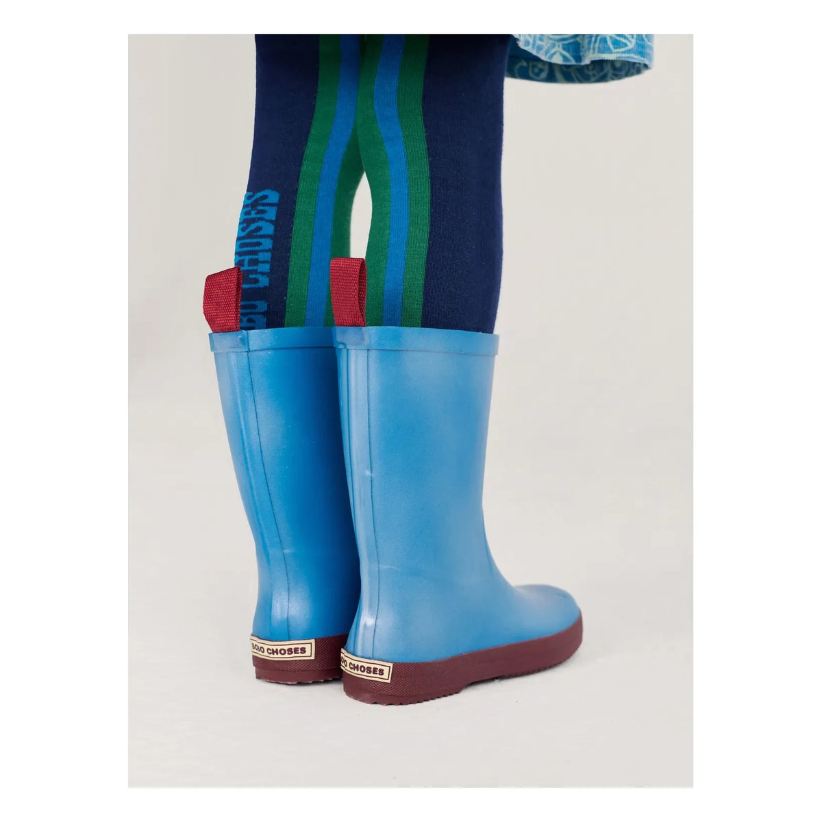 Bobo Choses - Ribbed Organic Cotton Tights | Green