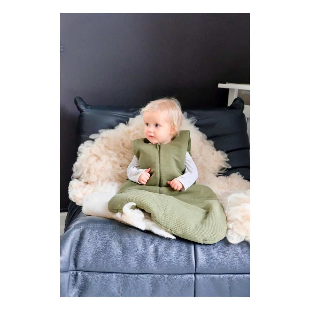 Tante Reine - Organic Cotton Sleeping Bag | Khaki