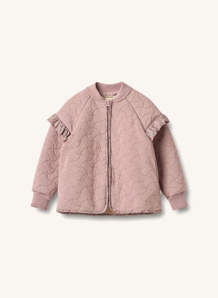 Wheat - Ellas Recycled Fiber Thermo Jacket | Powder Pink