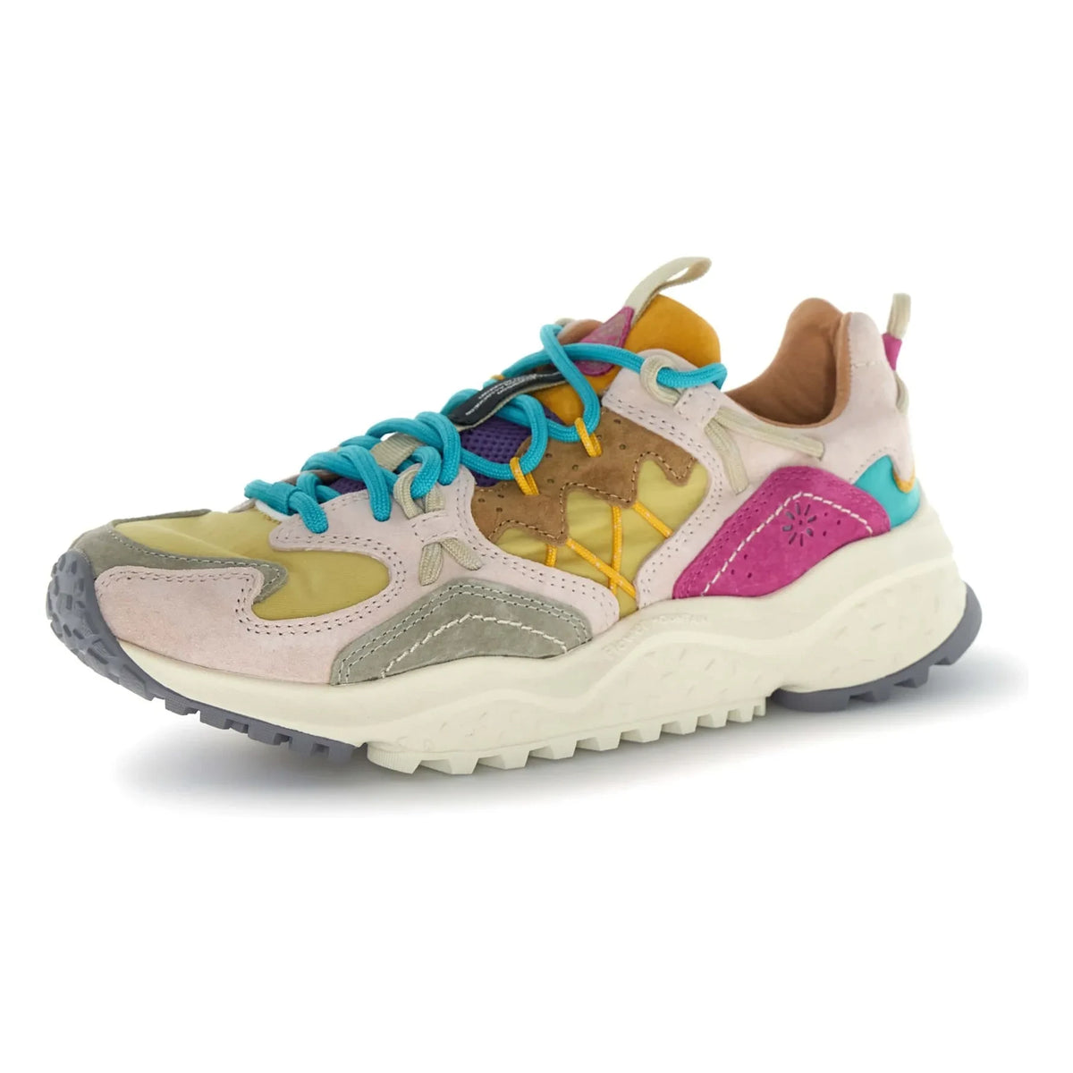 Flower Mountain - Yamabushi Suede and Nylon Sports Shoes | Pink