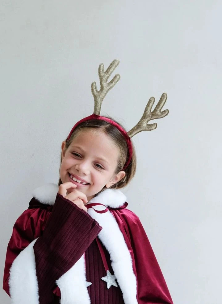 Mimi & Lula - Rudolph headband | Gold