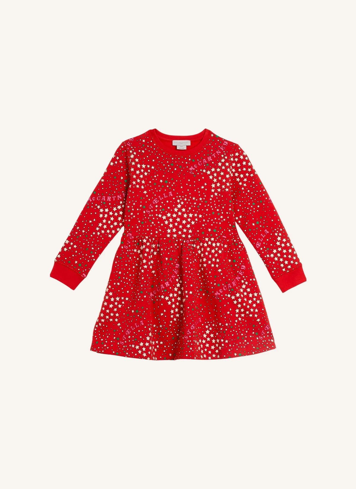 Stella McCartney Kids - Denim Star Dress | Red