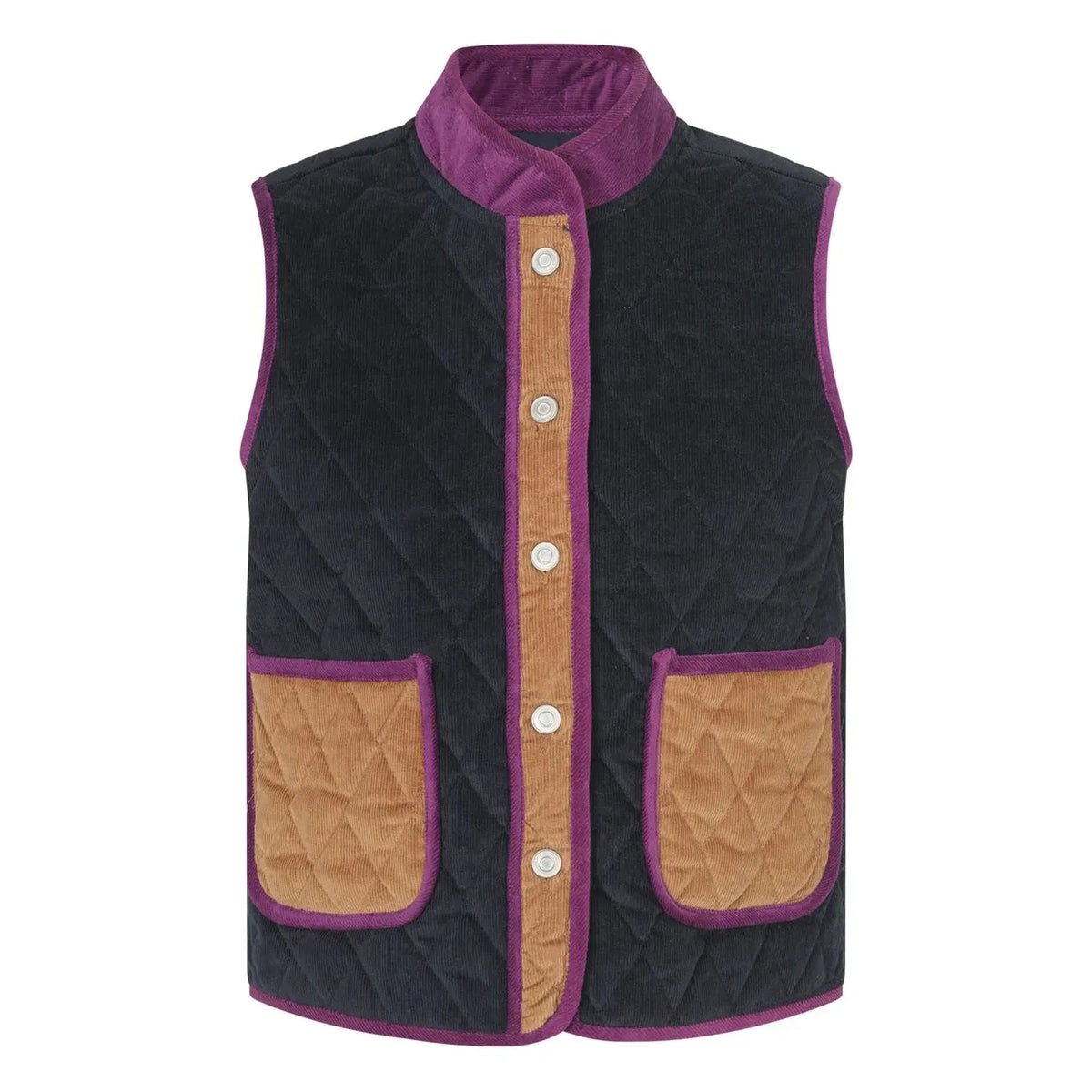 Lollys Laundry - Cairo Cotton Jacket | Plum
