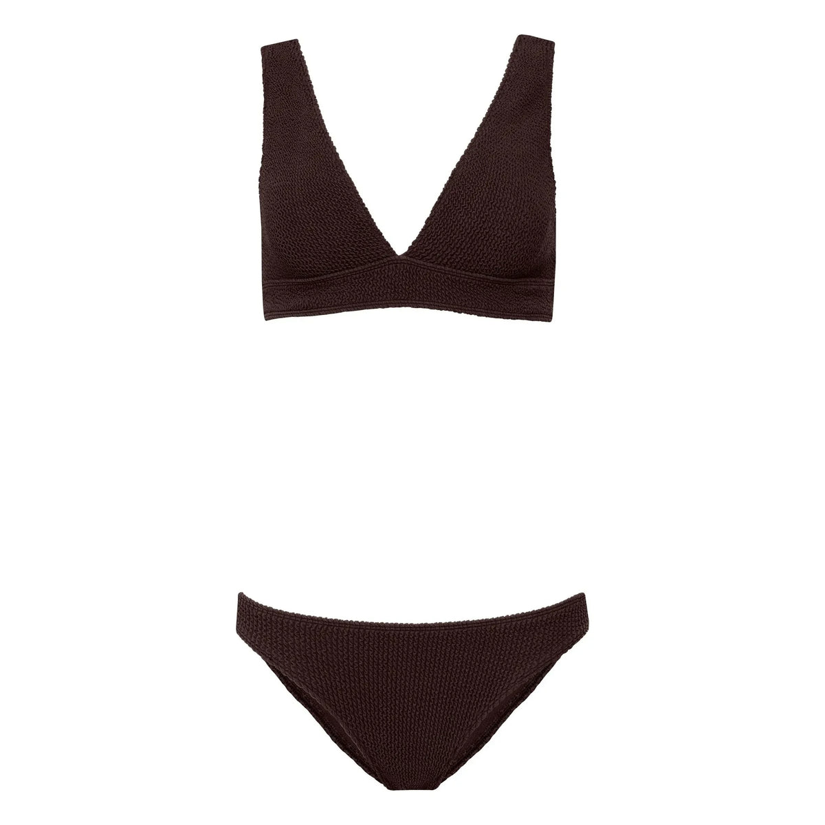 Sorbet Island - Aqua Two-Piece Swimsuit | Chocolate