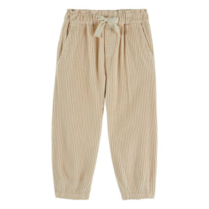 Emile et Ida - Ribbed Pants | Ecru