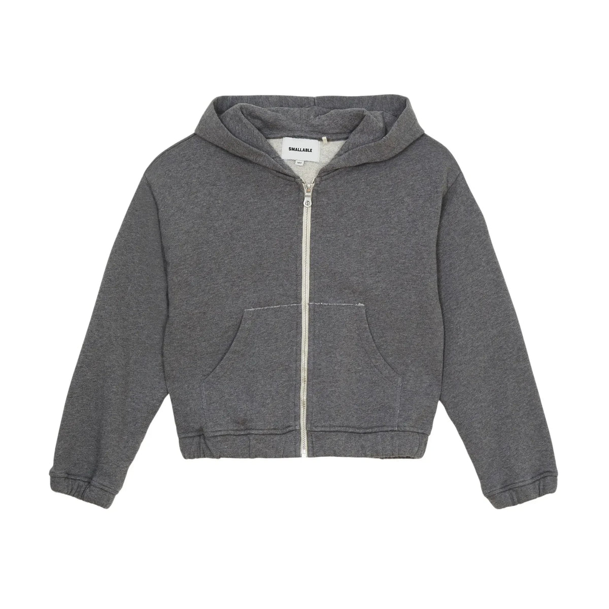 Smallable Kid - Kaightleridge Organic Cotton Hooded Sweatshirt | Grey Melange