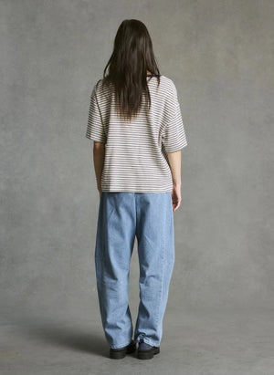 Hod - Alabama Striped T-Shirt | Cream