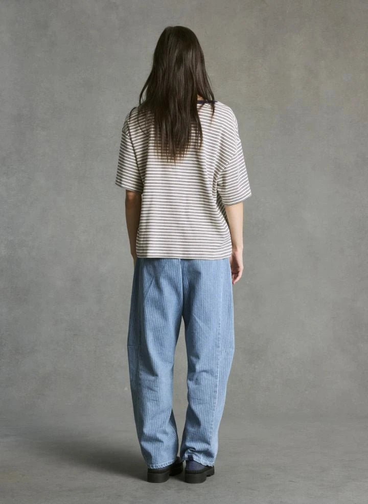 Hod - Alabama Striped T-Shirt | Cream