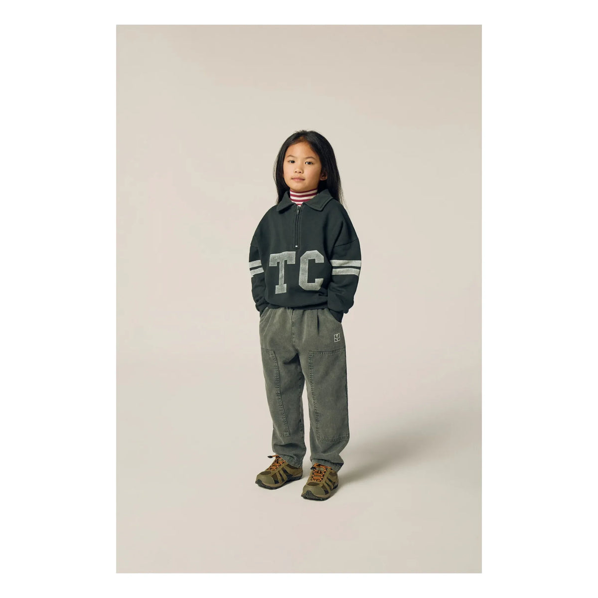 The Campamento - TC Zip Sweat | Charcoal Gray