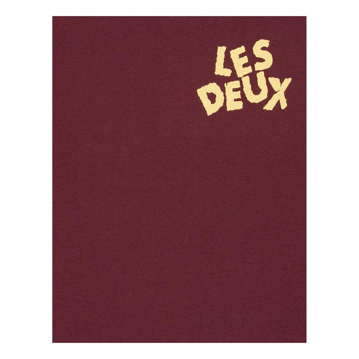 Les Deux - Les Deux Organic Cotton T-Shirt | Burgundy