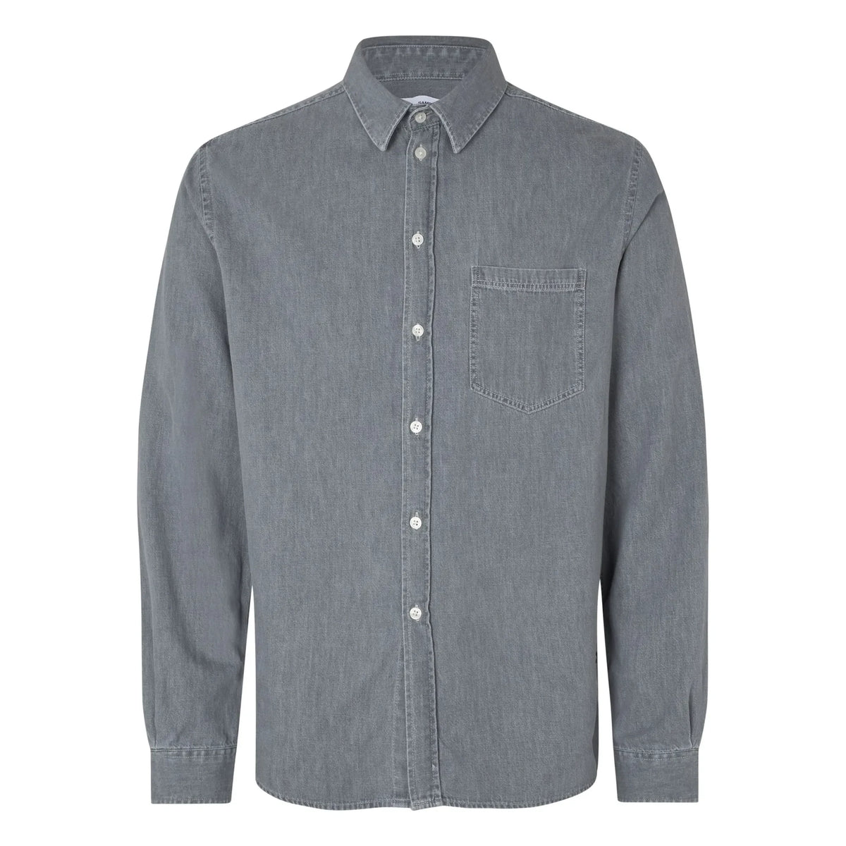 Samsoe Samsoe - Saryan P 15248 Organic Cotton Shirt | Light Blue