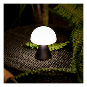 Lexon - Mina Mini LED Table Lamp | Steel Gray