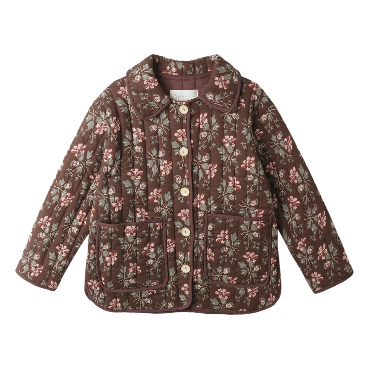 Rylee + Cru - Clara Quilted Jacket | Brown