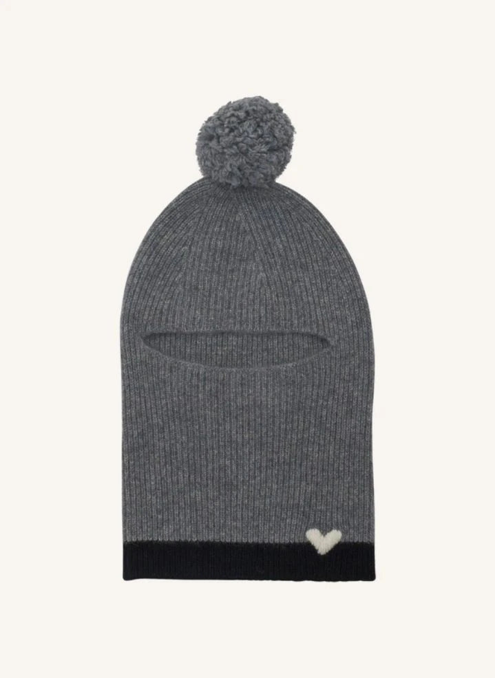 Holmm - Ninni Cashmere Balaclava | Charcoal Grey