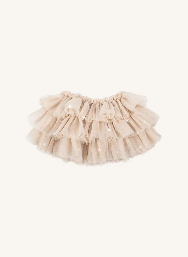 Konges Sløjd - Fay Stone Embroidered Skirt | Ecru