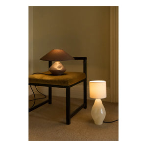 Los Objetos Decorativos - Borosilicate Glass Table Lamp | Beige