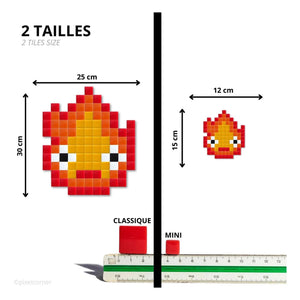 Pixel Corner - Pixel Art Set - Sparky | Orange