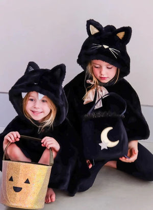 Mimi & Lula - Cat's Knot Cape | Black