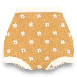 birinit - Floral Print Shorts | Mustard